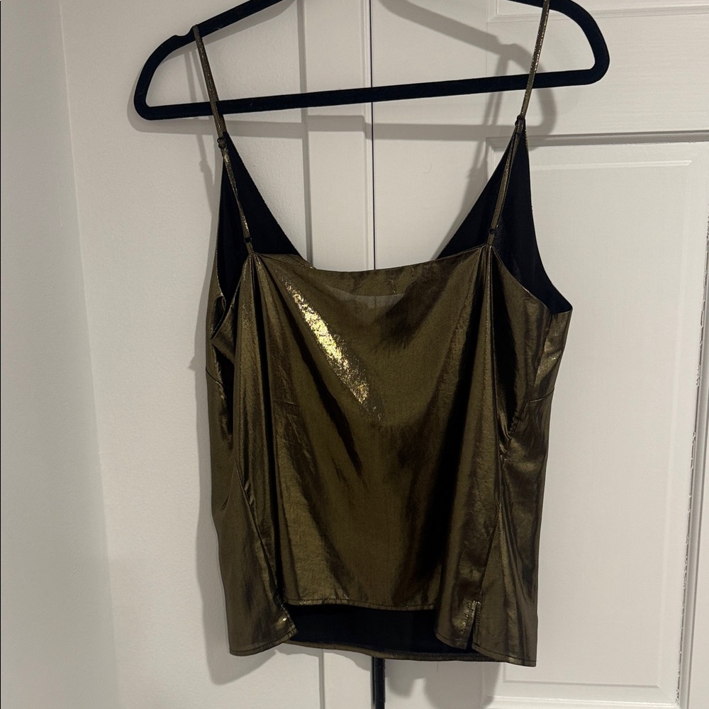 L'AGENCE Gold Camisole Top - Picture 7 of 8